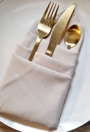 Serviette beige