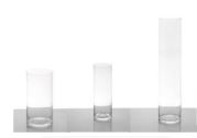 Lot de 3 vases cylindriques Gamme Raphaël