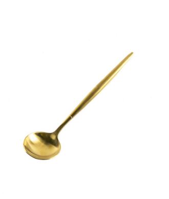 petite cuillère dorée
