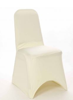 Housse de chaise ivoire